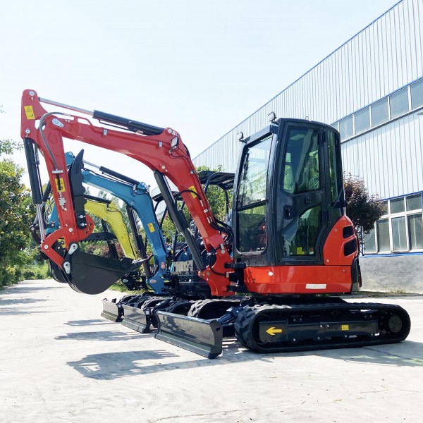 EPA/Euro 5 Chinese Mini Excavator EPA Kubota Engine 2 tons 1 ton 1.7 tons Excavator Cabin Mini Excavator
